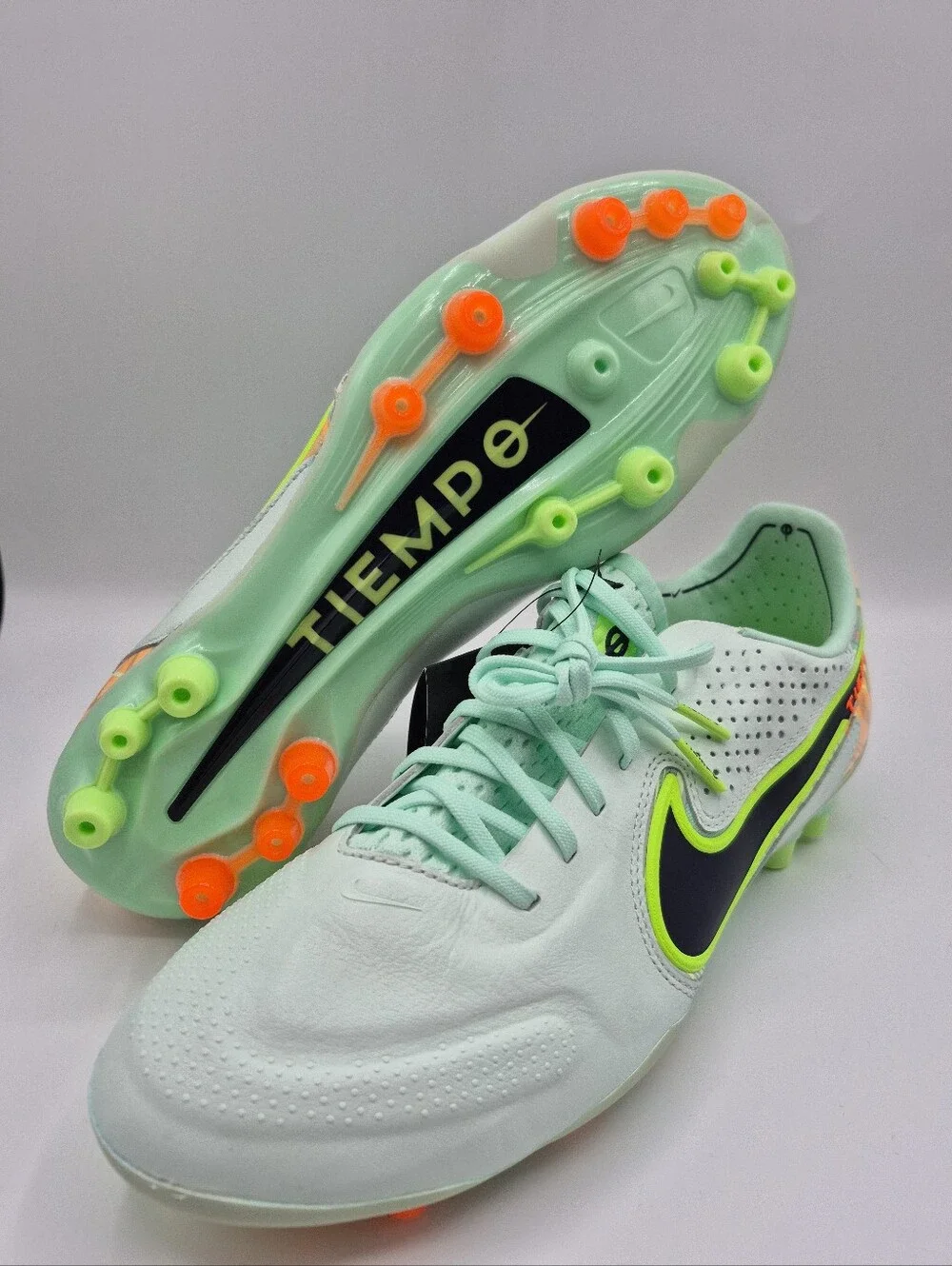 Nike Tiempo Legend 9 Elite AG Pro Bonded Pack Soccer Cleats DB0824-344 Size 8.5
